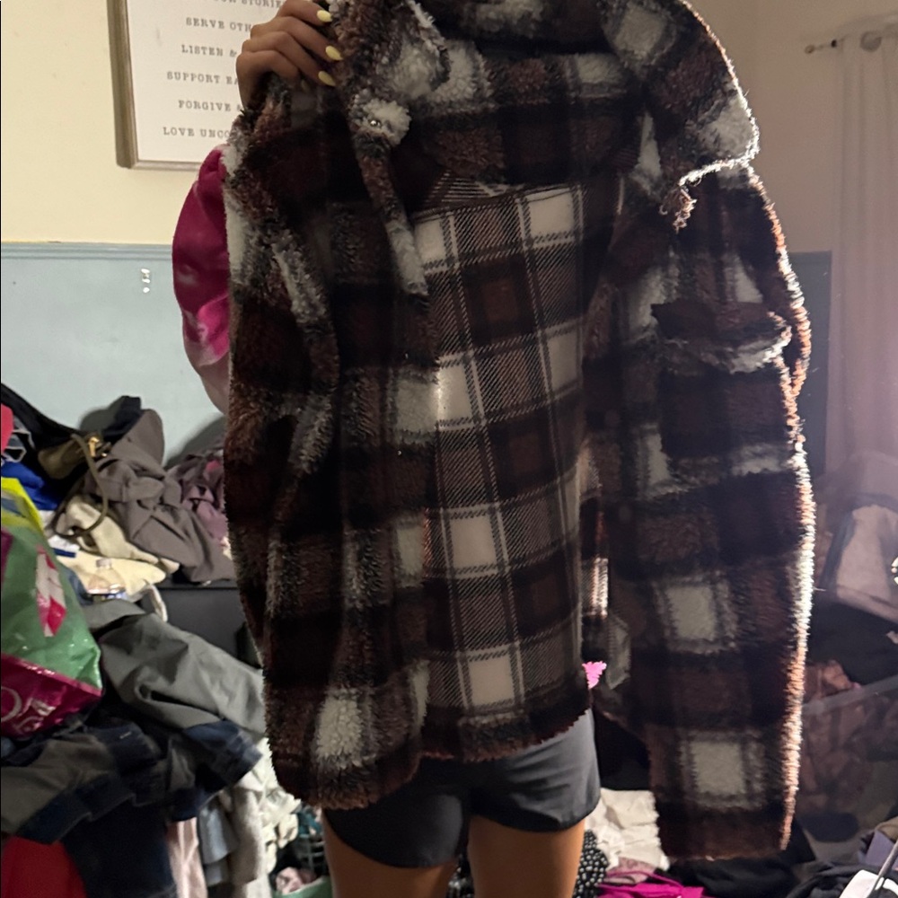 Unbranded Plaid Shacket